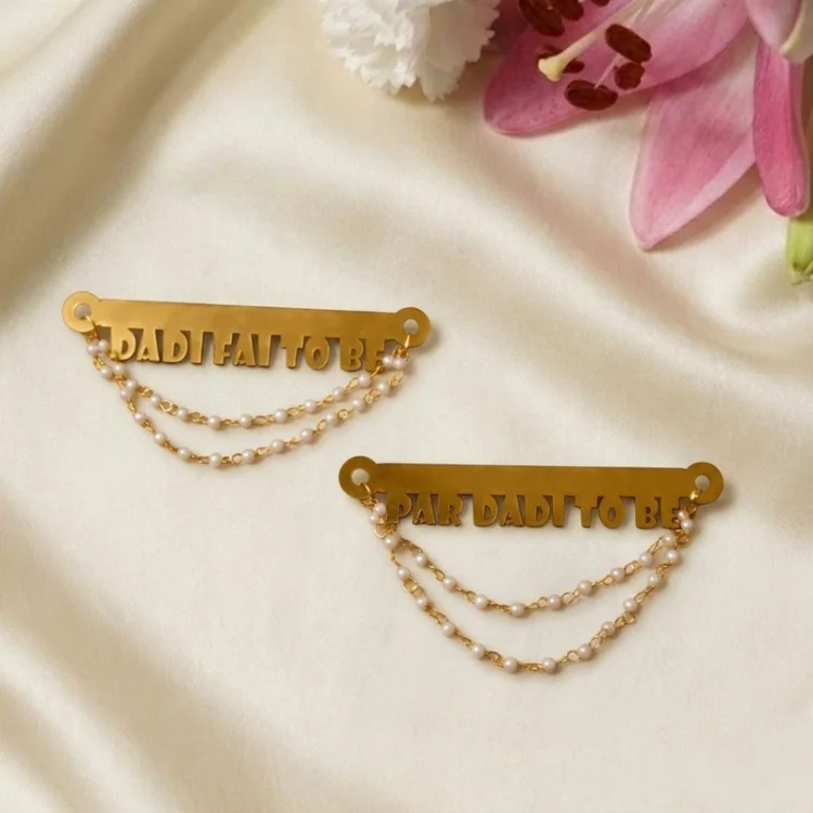 Baby Shower Party Badge